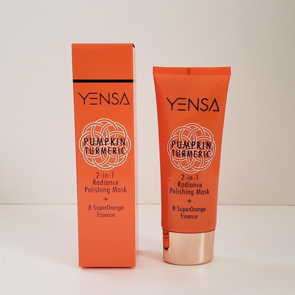 💚2/$20 Yensa Pumpkin Turmeric 2-in-1 Radiance Polishing Mask